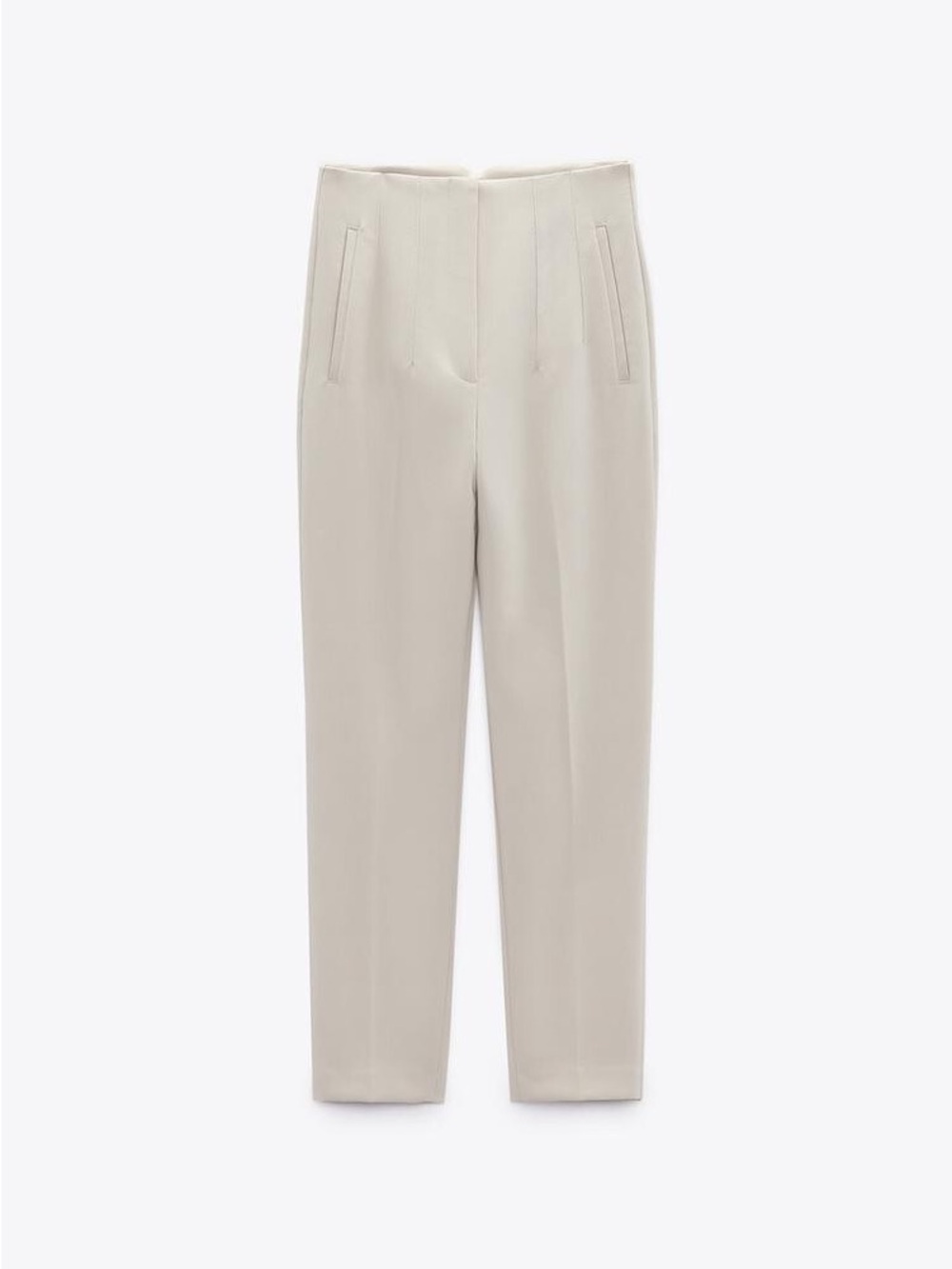 High-Waist Tailored Trousers Zara